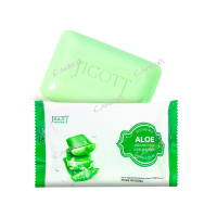 Jigott Мыло твердое отшелушивающее с алоэ вера 150 гр.