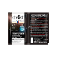 Global Bio Cosmetic Крем-краска гиалуроновая Stylist Pro Color без аммиака тон 4.0 Каштан 115 мл