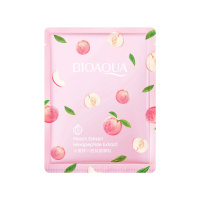 Bioaqua Тканевая маска для лица с лактобактериями и экстрактом персика 25 г