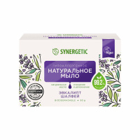 Synergetic Туалетное мыло Натуральное Эвкалипт и Шалфей 90 г