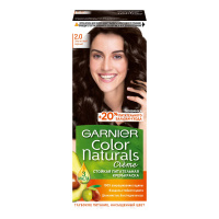 Garnier Крем-краска для волос Color Naturals тон 2.0 Элегантный черный 155 г