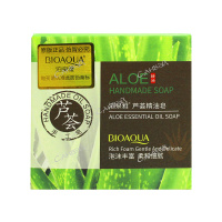 Bioaqua Твердое мыло Увлажняющее с экстрактом алоэ 100 г