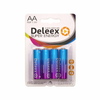 Deleex Батарейки солевые 1,5V тип АА 4 шт