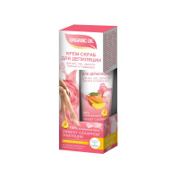 Organic Oil крем д/депиляции увлажн.,питан. д/в тип.кожи скраб кокос,манго 1шт 100 мл туба / 24шт /