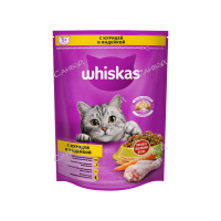 Вискас Корм сухой для кошек Подушечки с курицей и индейкой 800 г