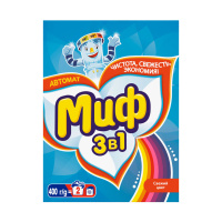 Миф Стиральный порошок Свежий цвет Автомат 400 г
