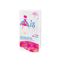 NEW! MIS Софт прокладки е/дн гигиенич. (60шт) 15,5см карт/уп 1уп. / 21шт / 4760 / 900612