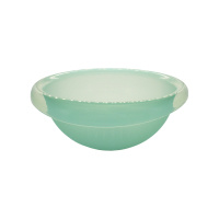 Салатник пластиковый Круглый Светло-зеленый 24.8x10.5 см