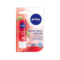 Nivea Бальзам для губ Фруктовое сияние Клубника 4,8 г
