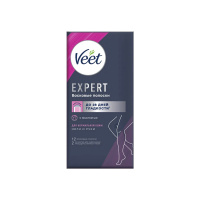 Veet Expert Восковые полоски для депиляции для нормальной кожи с маслом ши 12 шт