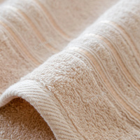 Самойловский Текстиль Полотенце махровое для рук 33х70 см Верона Светло-бежевый бордюр 400 г/м2