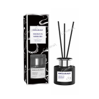 Аромадиффузор Smellology Smoke In Mirrors (3шт*палочки) амбра,пачули,сандал стекло 100мл черный 1шт