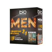 Bioprovince Men Набор подарочный Энергия и сила гели для душа 250 мл + 250 мл