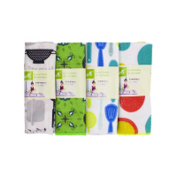 Набор тряпок для уборки из микрофибры 30x30 см 4 шт