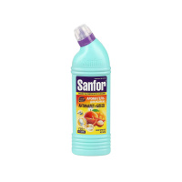 Sanfor Арома-гель для уборки Антиналет+Блеск чистящий без хлора экзотические фрукты 750 г