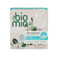 BioMio Эко-таблетки для посудомоечных машин All-in-one с эфирным маслом эвкалипта 50 шт