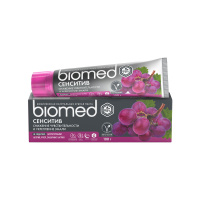 Biomed Зубная паста Sensitive Виноград для чувствительных зубов и укрепления эмали 100 г