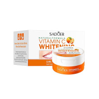 Sadoer Зубной порошок с витамином С отбеливающий с экстрактом мяты 60 г