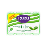 Duru Туалетное мыло 1+1 Зеленый чай 4х80 г