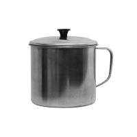 Кружка походная металлическая d13 см 1,1 л