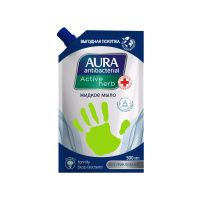 Aura Мыло жидкое антибактериальное Увлажняющее с ромашкой 500 мл