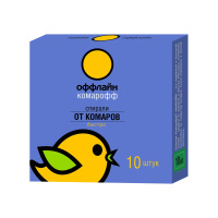 Комарофф Оффлайн Спираль от комаров и мошек Быстро 10 шт