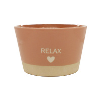 Салатник из керамики с надписью 13.2 см 500 мл