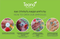 Teana Сыворотка ампульная для лица Super Peptides Круговая подтяжка лица дома 10х2 мл