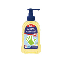 Aura Мыло жидкое антибактериальное Увлажняющее с ромашкой 300 мл