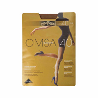 Omsa Женские колготки с массажным эффектом OMSA 40 den Nero размер M