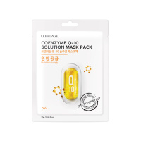 Lebelage Тканевая маска для лица Coenzyme Q-10 Solution с коэнзимом 25 г