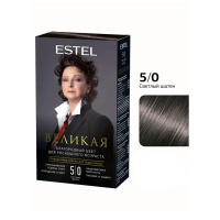Estel Крем-краска для волос Великая 5/0 Светлый шатен 150 мл