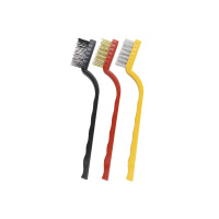 MU Щетка д/уборки (3шт) 17см пластик,нейлон микс GT 1уп. / 240шт / EC40715-152 / 532206