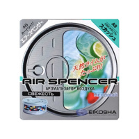 Ароматизатор меловой Eikosha Air Spencer на торпедо Eikosha "Squash утрен.свежесть 1 шт круг 40 гр. 