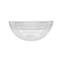 Салатник стеклянный Chef's прозрачный 22 см