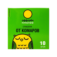 Комарофф Оффлайн Спираль от комаров Длительно 10 шт