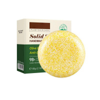 Sadoer Твердый шампунь для волос очищающий с аргановым маслом и оливой 60 г