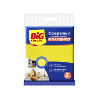 Big City Life Салфетки вискозные Фламенко 3 шт