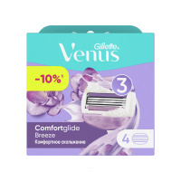 Gillette Сменная кассета Venus Breeze 3 лезвия 4 шт