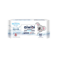 Aiwibi D pantenol Влажные салфетки детские для всех типов кожи Очищающие 0+ 80 шт