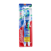 Colgate Зубная щетка Тройное действие средней жесткости 1+1 шт