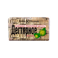 Невская косметика Туалетное мыло Дегтярное 1 шт 140гр.