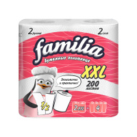 Familia Бумажные полотенца двухслойные XXL 2 шт
