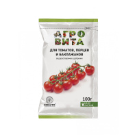 Нов-Агро Удобрение водорастворимое Агровита для томатов, перцев и баклажанов 100 г
