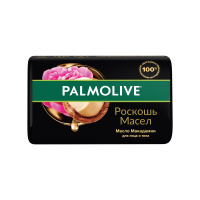 Palmolive Туалетное мыло для лица и тела Роскошь масел Масло макадамии 90 г