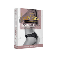 Omsa Трусы женские Бразильяна 2611B Invisible Nero размер 42 (XS)