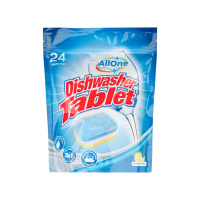 Allone Таблетки для посудомоечных машин Лимон трехслойные 24 шт
