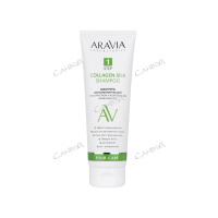 Aravia Шампунь биоламинирующий Collagen Silk Shampoo с коллагеном и аминокислотами 250 мл