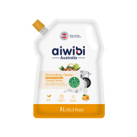Aiwibi гель д/мытья посуды игрушек,бутылочек детс. 1л апельсин дой-пак 1шт / 15шт / DC1000-01OR / DC
