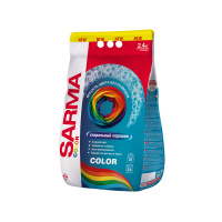 Sarma Порошок для стирки Color для цветного белья свежесть 2,4 кг